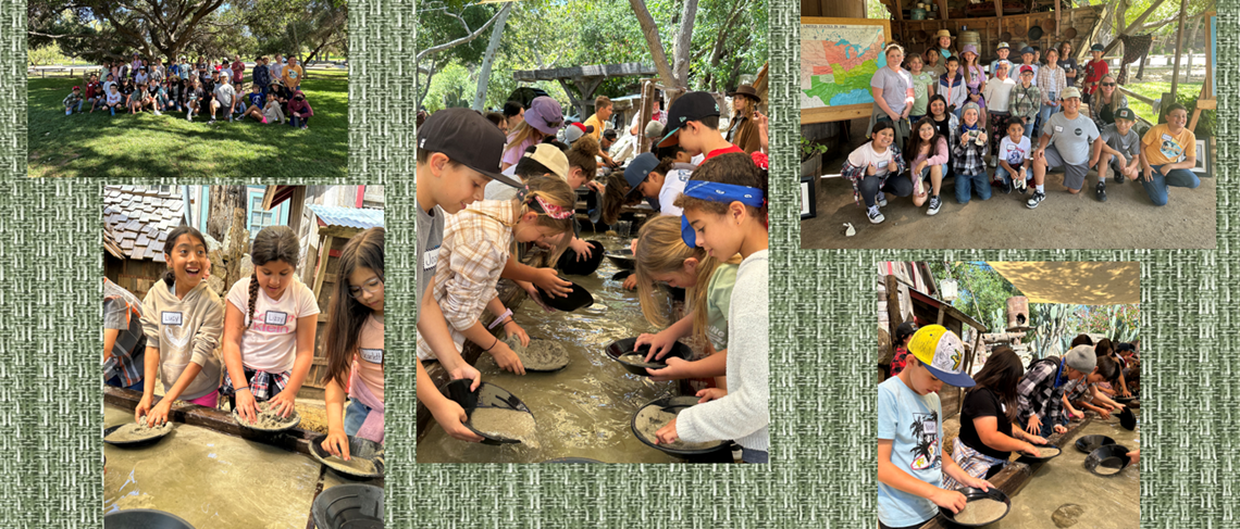 Fourth grade Irvine Park fieldtrip 2024